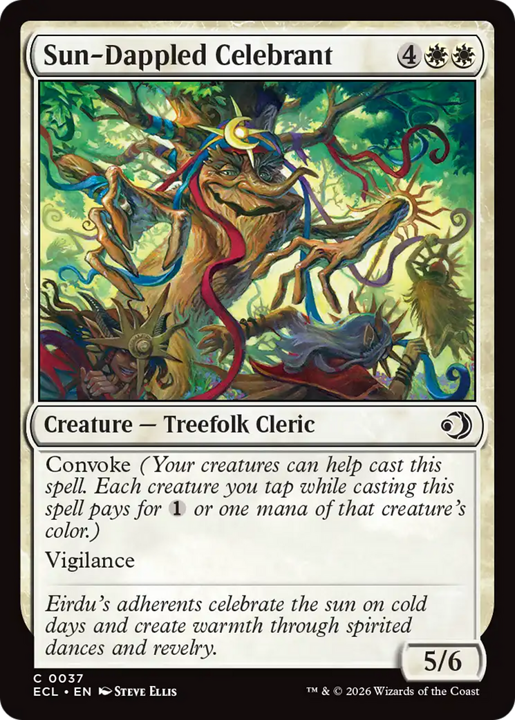 Magic: The Gathering - Sun-Dappled Celebrant - Lorwyn Eclipsed