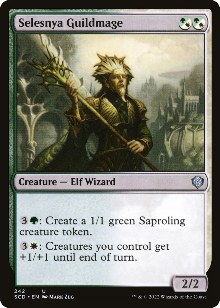 Magic: The Gathering - Selesnya Guildmage - Starter Commander Decks