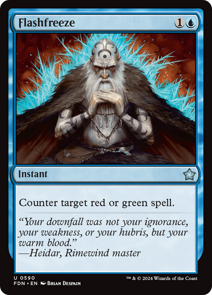 Magic: The Gathering - Flashfreeze - Foundations