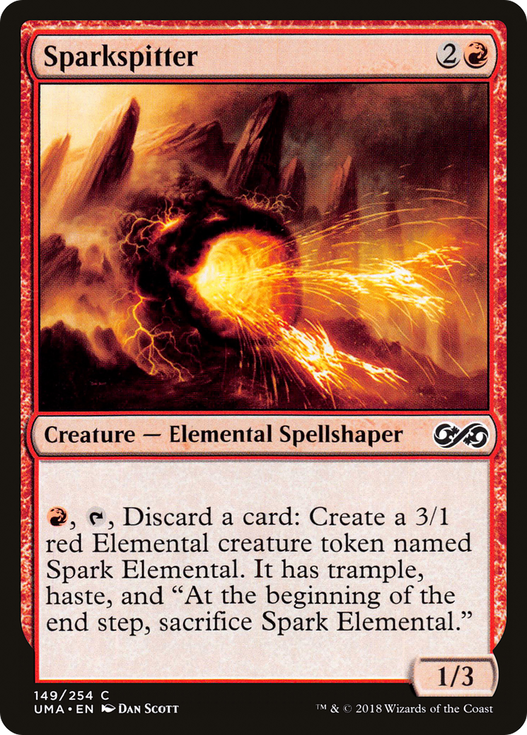 Magic: The Gathering - Sparkspitter Foil - Ultimate Masters