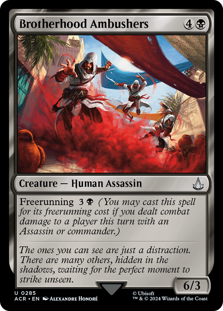 Magic: The Gathering - Brotherhood Ambushers - Assassin's Creed