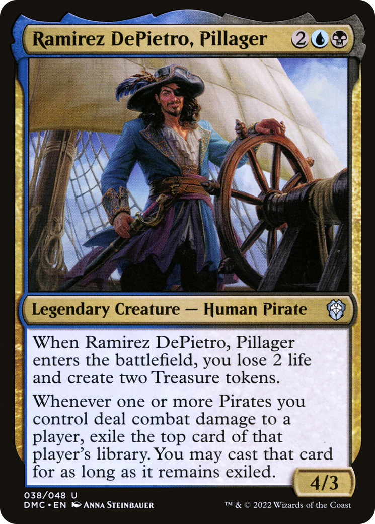 Magic: The Gathering - Ramirez DePietro, Pillager Foil - Dominaria United Commander