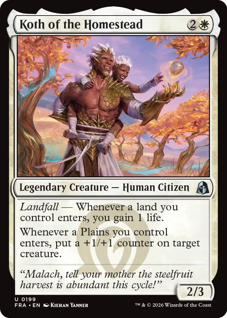 Magic: The Gathering - Koth of the Homestead - Reality Fracture