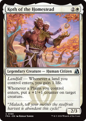 Magic: The Gathering - Koth of the Homestead - Reality Fracture