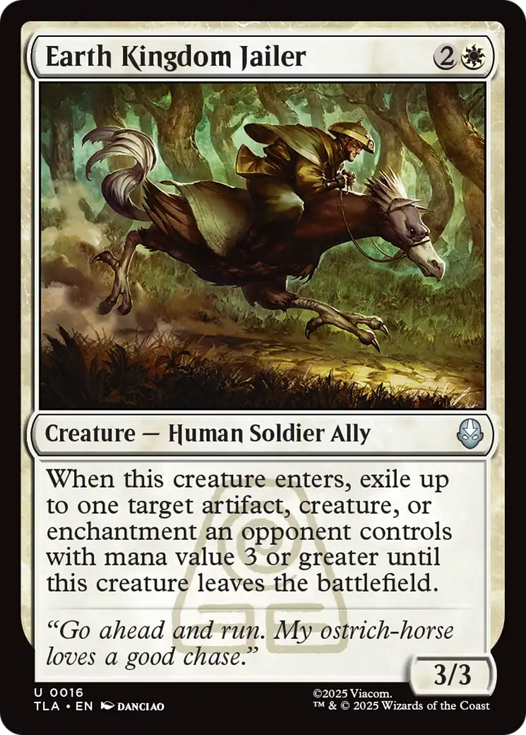 Magic: The Gathering - Earth Kingdom Jailer Foil - Avatar: The Last Airbender