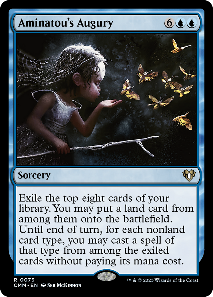 Magic: The Gathering - Aminatou's Augury Foil - Commander Masters