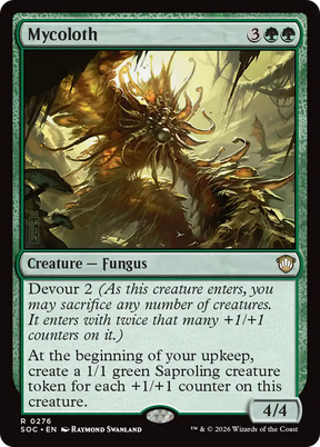 Magic: The Gathering - Mycoloth - Secrets of Strixhaven Commander