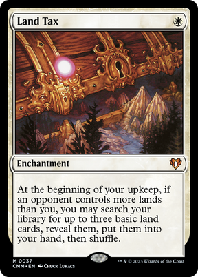 Magic: The Gathering - Land Tax Foil - Commander Masters