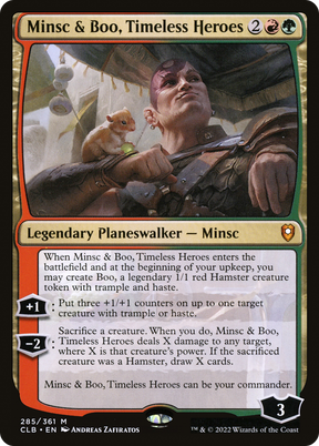 Magic: The Gathering - Minsc & Boo, Timeless Heroes - Commander Legends: Battle for Baldur's Gate