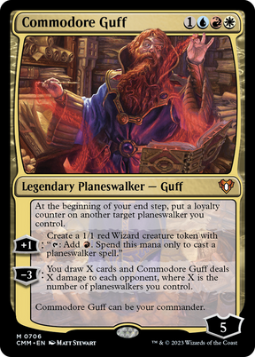 Magic: The Gathering - Commodore Guff Foil - Commander Masters