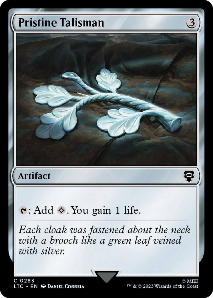 Magic: The Gathering - Pristine Talisman - Tales of Middle-earth Commander