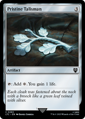 Magic: The Gathering - Pristine Talisman - Tales of Middle-earth Commander
