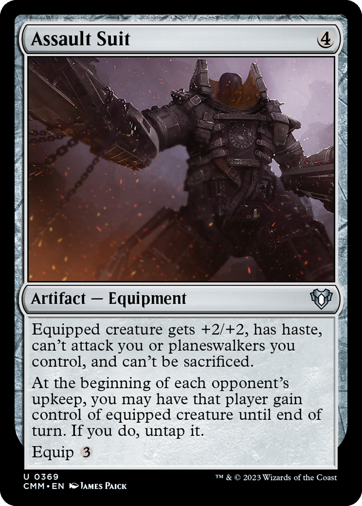 Magic: The Gathering - Assault Suit - Commander Masters