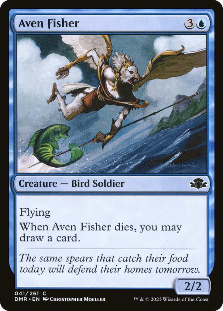 Magic: The Gathering - Aven Fisher Foil - Dominaria Remastered