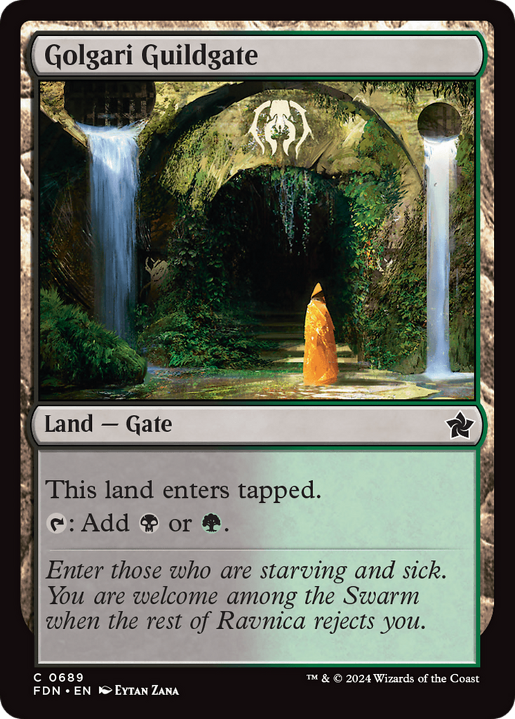 Magic: The Gathering - Golgari Guildgate - Foundations