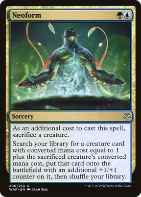 Magic: The Gathering - Neoform Foil - War of the Spark