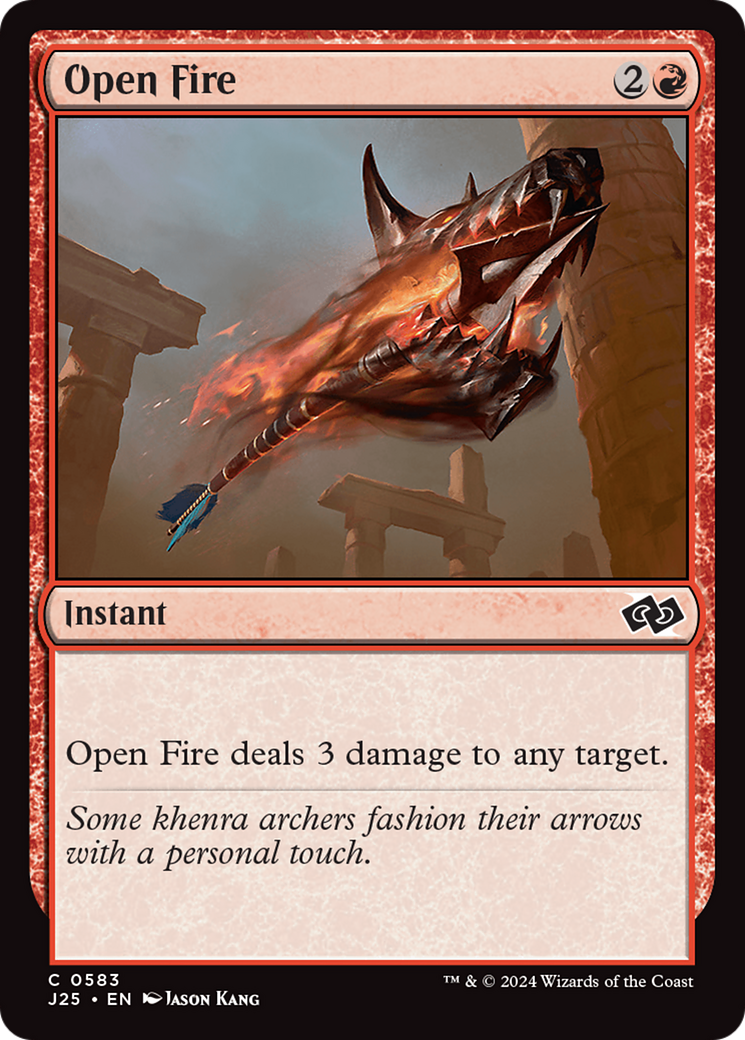 Magic: The Gathering - Open Fire - Foundations Jumpstart
