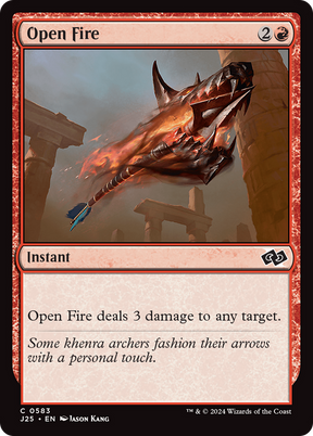 Magic: The Gathering - Open Fire - Foundations Jumpstart