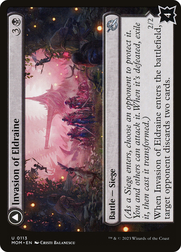 Magic: The Gathering - Invasion of Eldraine // Prickle Faeries Foil - March of the Machine