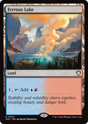 Magic: The Gathering - Ferrous Lake - Secrets of Strixhaven Commander