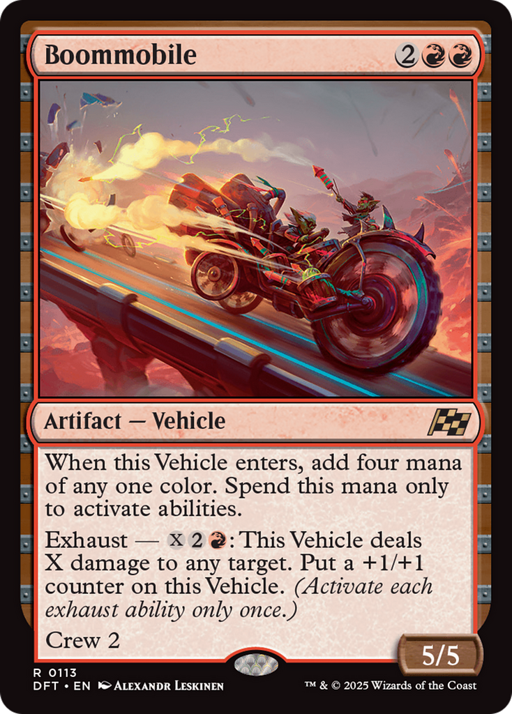 Magic: The Gathering - Boommobile - Aetherdrift