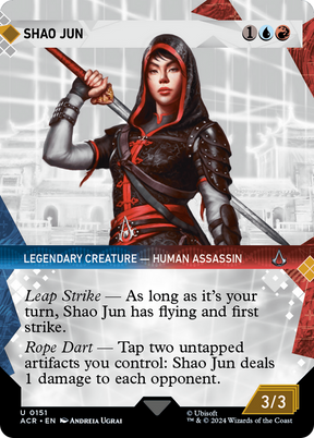 Magic: The Gathering - Shao Jun - Assassin's Creed