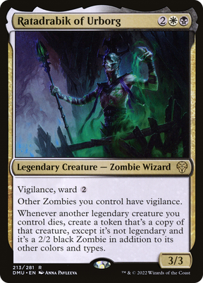 Magic: The Gathering - Ratadrabik of Urborg Foil - Dominaria United