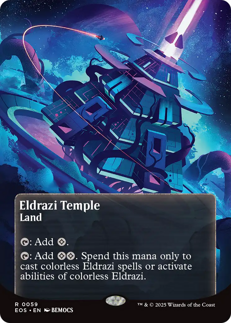 Magic: The Gathering - Eldrazi Temple - Edge of Eternities: Stellar Sights