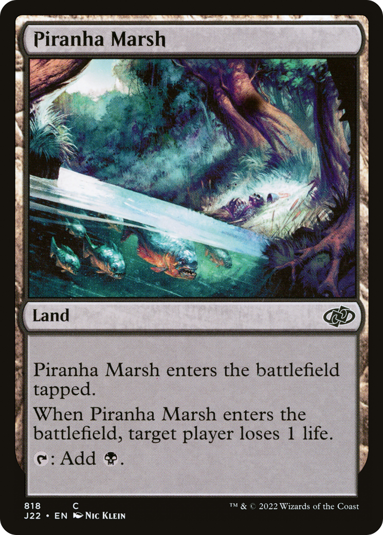 Magic: The Gathering - Piranha Marsh - Jumpstart 2022