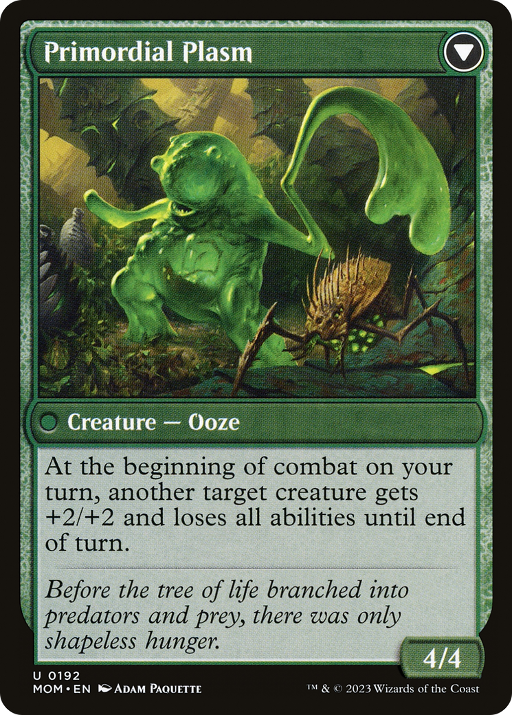 Magic: The Gathering - Invasion of Muraganda // Primordial Plasm - March of the Machine