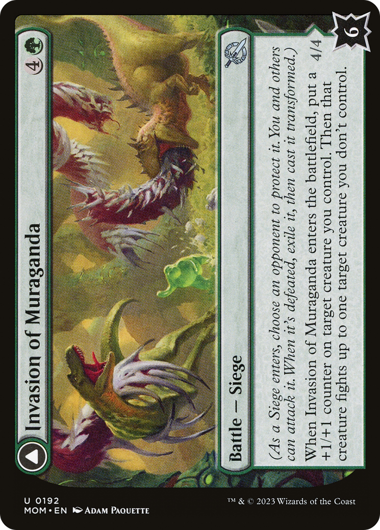 Magic: The Gathering - Invasion of Muraganda // Primordial Plasm Foil - March of the Machine