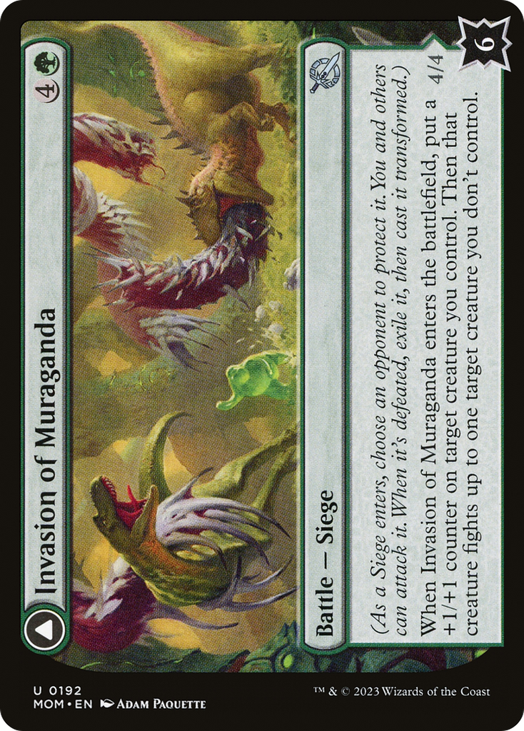 Magic: The Gathering - Invasion of Muraganda // Primordial Plasm Foil - March of the Machine