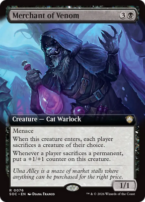 Magic: The Gathering - Merchant of Venom - Secrets of Strixhaven Commander
