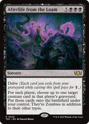 Magic: The Gathering - Afterlife from the Loam - Tarkir: Dragonstorm Commander