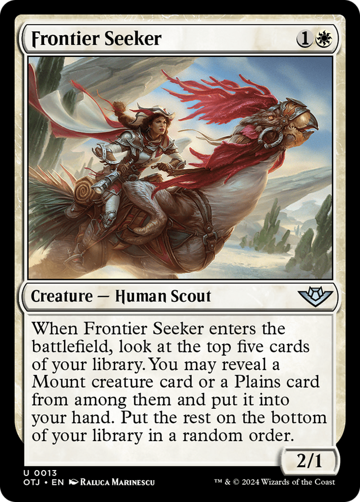 Magic: The Gathering - Frontier Seeker - Outlaws of Thunder Junction