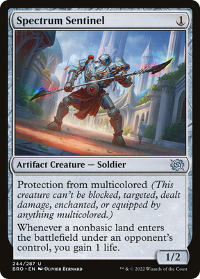 Magic: The Gathering - Spectrum Sentinel Foil - The Brothers' War