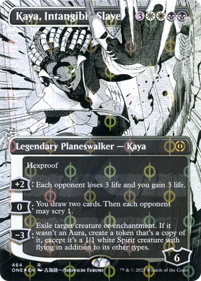 Magic: The Gathering - Kaya, Intangible Slayer Foil - Phyrexia: All Will Be One