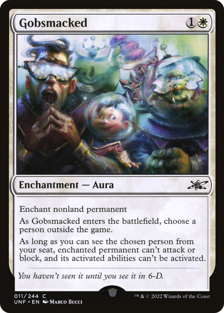 Magic: The Gathering - Gobsmacked Foil - Unfinity