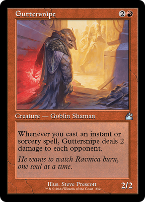 Magic: The Gathering - Guttersnipe Foil - Ravnica Remastered
