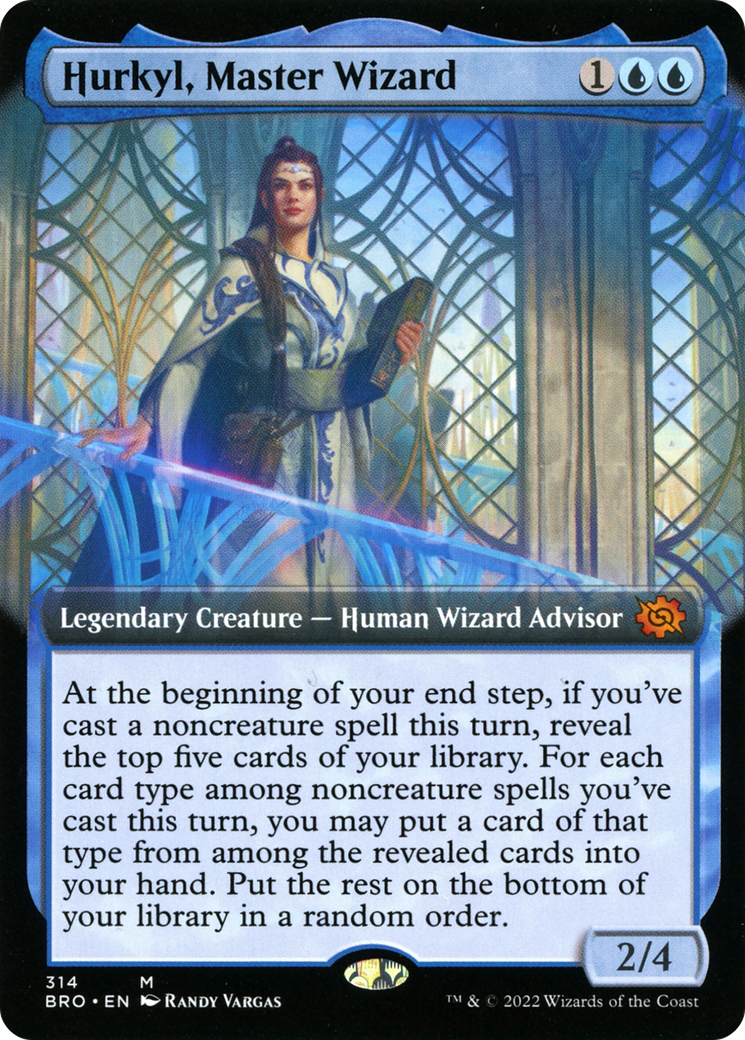 Magic: The Gathering - Hurkyl, Master Wizard Foil - The Brothers' War