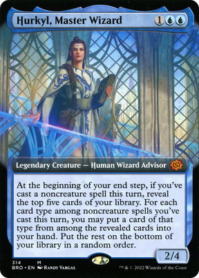 Magic: The Gathering - Hurkyl, Master Wizard Foil - The Brothers' War