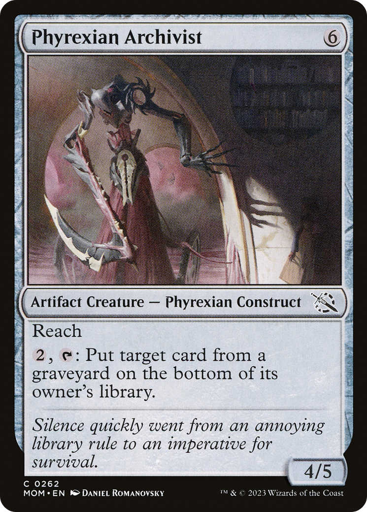 Magic: The Gathering - Phyrexian Archivist - March of the Machine