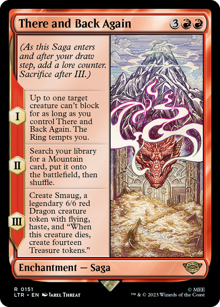 Magic: The Gathering - There and Back Again Foil - The Lord of the Rings: Tales of Middle-earth