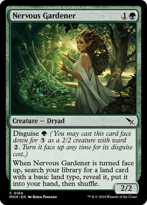 Magic: The Gathering - Nervous Gardener - Murders at Karlov Manor