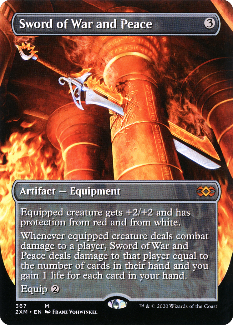 Magic: The Gathering - Sword of War and Peace Foil - Double Masters