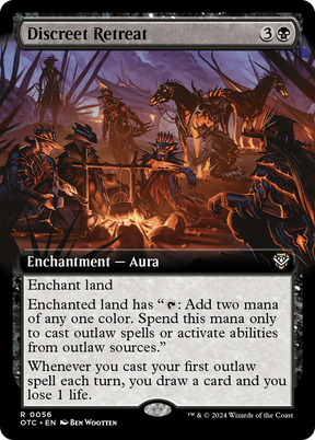 Magic: The Gathering - Discreet Retreat - Outlaws of Thunder Junction Commander