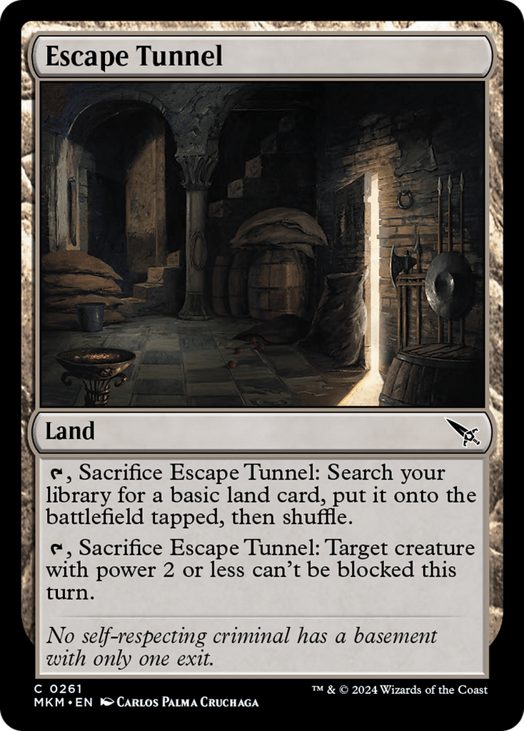 Magic: The Gathering - Escape Tunnel - Murders at Karlov Manor