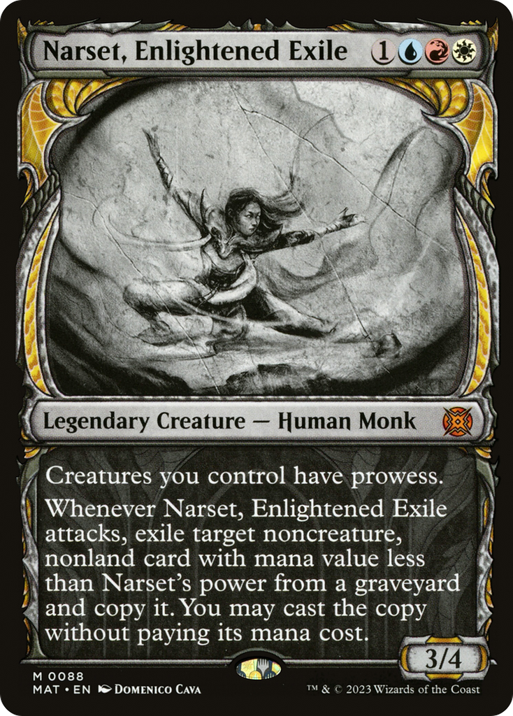 Magic: The Gathering - Narset, Enlightened Exile Foil - March of the Machine: The Aftermath