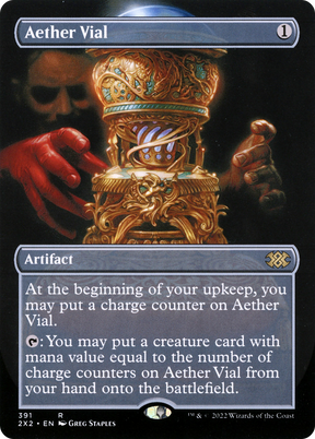 Magic: The Gathering - Aether Vial Foil - Double Masters 2022