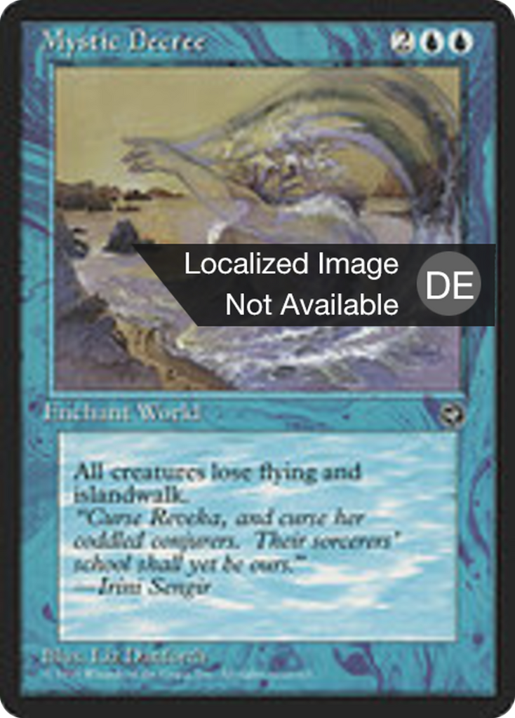 Magic: The Gathering - Mystisches Dekret - Homelands